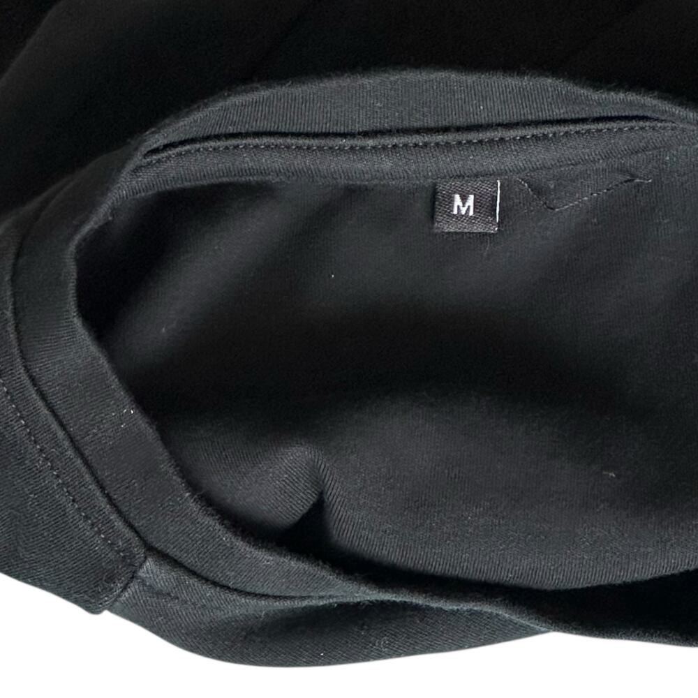 Mens Shirt Size Medium Black Stretch Thick Long Sleeve Workout Hike Gym Outdoor - Picture 4 of 7
